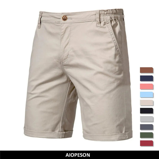 Herren Baumwoll-Shorts im Smart Casual Stil