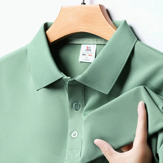 Herren Poloshirt – Regular Fit, Knitterfrei & Atmungsaktiv für Frühling & Sommer