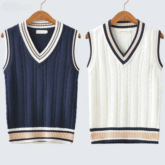 Pullover Weste Regular Old Money Style - Unisex