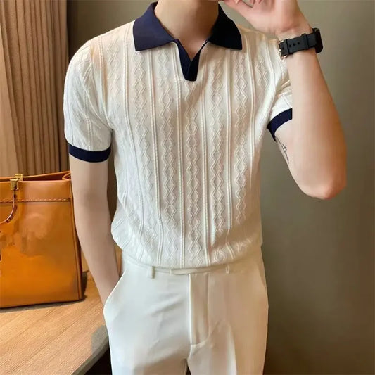 Old Money Poloshirt - Business Shirt für Herren